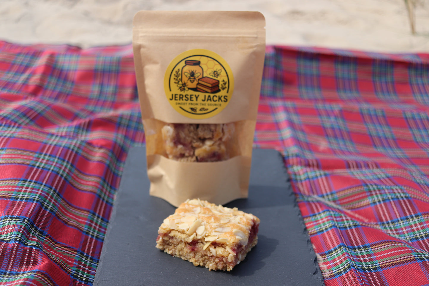 Cherry Frangipane Small Pouch